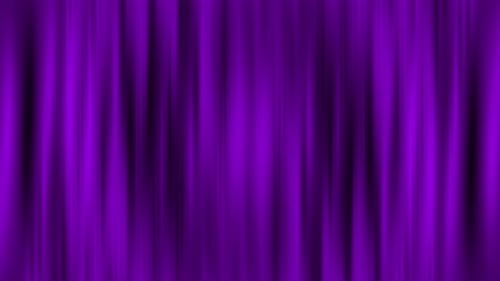 Animated Waving Purple Stage Curtains Loop Background