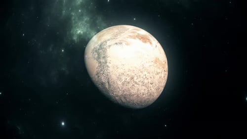 Rotating Planet in Deep Cosmic Space