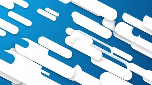 Abstrakte einfache 3D-geometrische rechteckige bewegte Formen Streifen Linien Bewegungsdesign