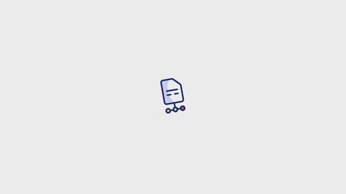 Minimalist Animated Business and Technology Icons Pack