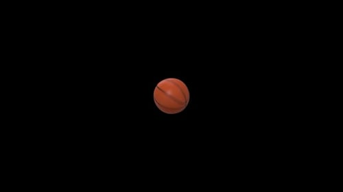 Spinning Basketball Ball