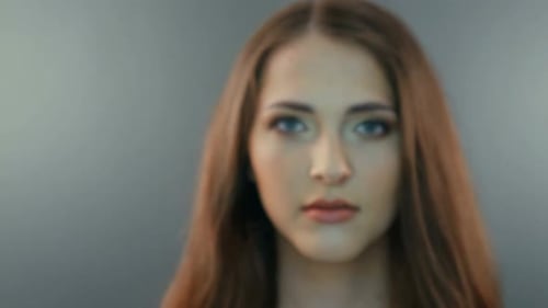 Close Up of Woman Face with Soft Focus