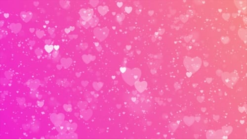 Valentine Love Particle Romantic 4k Background Loop v2
