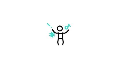 Animiertes Multitasking-Symbol