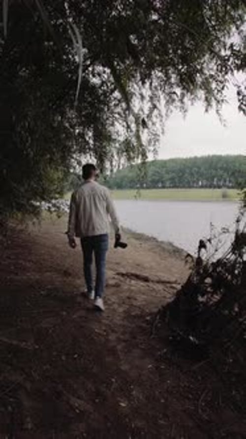 Nature photography at the river