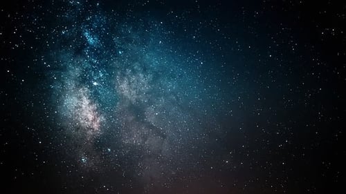 Galaxie mit Milchstraße