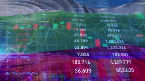 Bulgaria Flag Customs Tariff On Stock Market