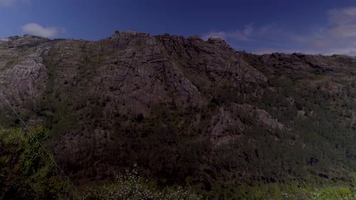 Mountain landscape in Portugal's Peneda Geres.