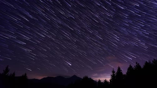 Starttrails Galaxy Milky Way