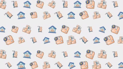 Logistique de livraison : expédition, emballage, stockage, modèle d'entrepôt