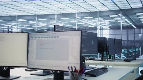 Scripts Running on Desktop PC Monitors Upgrading Servers in Data Center