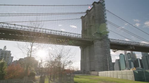 The Brooklyn Bridge New York City at Golden Hour