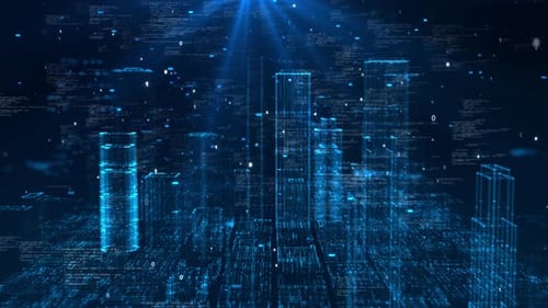 Smart City of Cybersecurity Digital Data of Futuristic and Technology of the Internet and Big Data