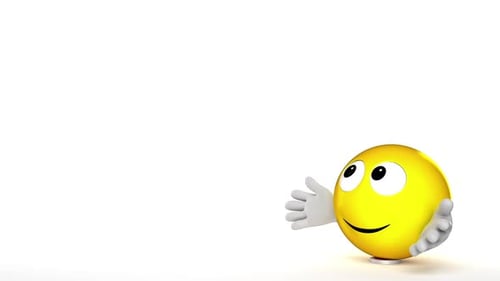 Animated 3D Emoji Character Presentation