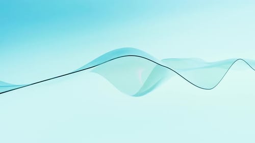 Glass Cloth Waving Abstract Background