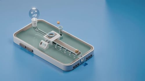 3D-Loop — Befriedigende Online-Shopping-Animation