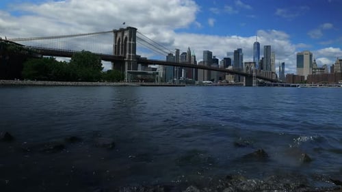 Ny Manhattan Brooklyn Bridge Timelapse