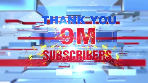 9M Subscribers Celebration String