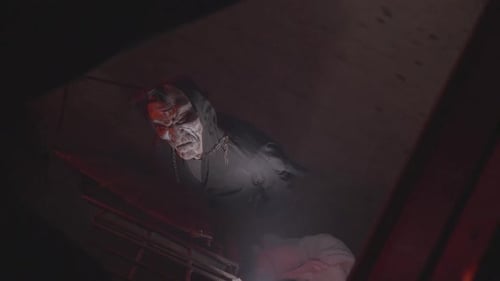 Horrific Creature Cloaked in Darkness