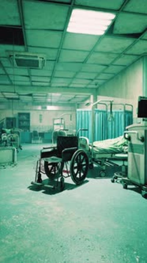 Exploring the Haunting Remnants of an Abandoned Old Hospital