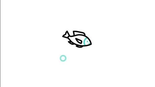 Fish Animated Icon