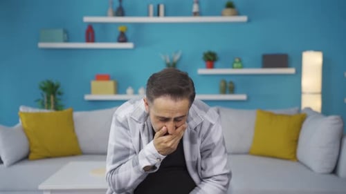 The sneezing man. Patient.
