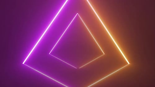 Neonlichtschleife Alphakanal 4K