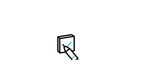 Animated Checklist with Pencil and Checkmark Icon