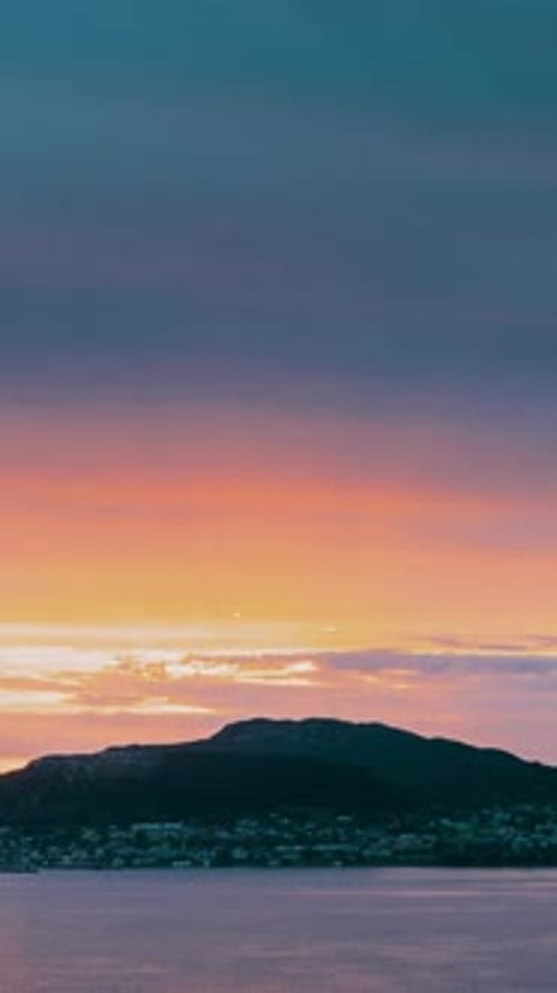 Alesund, Norvège : incroyable lumière naturelle