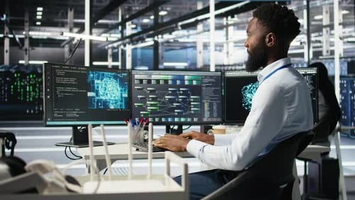 Server Hub Admin Using Neural Network Node Tree Tool to Optimize System Health