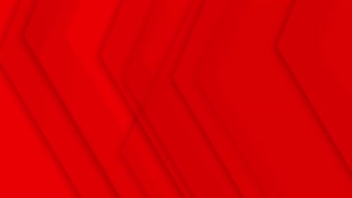 Animated Red Chevron Geometric Motion Background