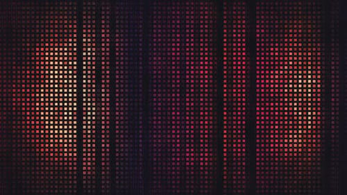 Yellow Lights Lines Animation Loop