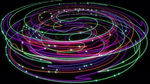 Color Circle Glow Omni Lights Move Endless