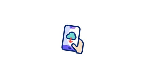 Cloudcomputing Animated Icon