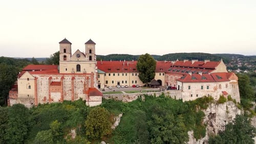 Benedictine Abbey in Tyniec on the Riverbank