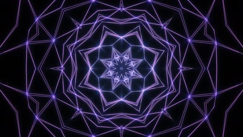 Fondo hipnótico de movimiento brillante