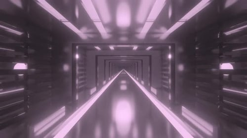 Cosmic Light Stream Animation