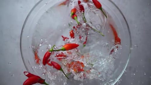 Red Hot Chili Peppers Falling in Water