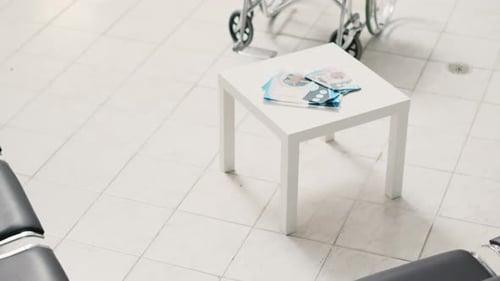 Healthcare Facility Reception Desk