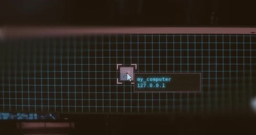 Cursor Pointing to a Window My Computer