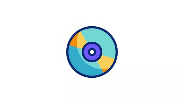 Cd Animated Icons , Elements Motion Graphics ft. animation & big - Envato