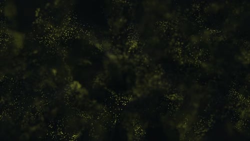 Abstract particles background with shining particle stars dust.