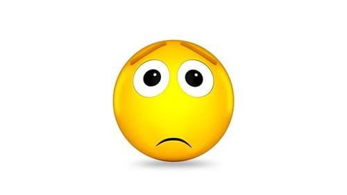 Apologetic 3D Emoji Character Looping Animation