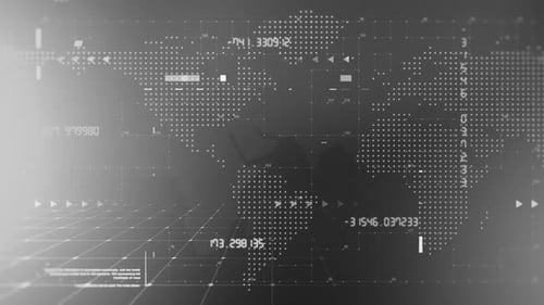 Hintergrund der Rundfunknachrichten White Loop V5