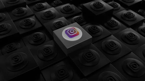Fondo 3D de Instagram