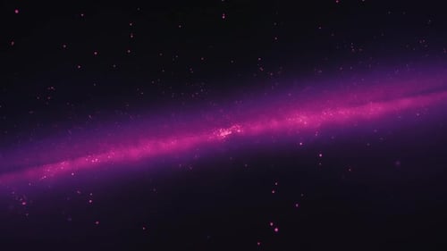 Abstract Cosmic Glow Background with Particle Light Streak