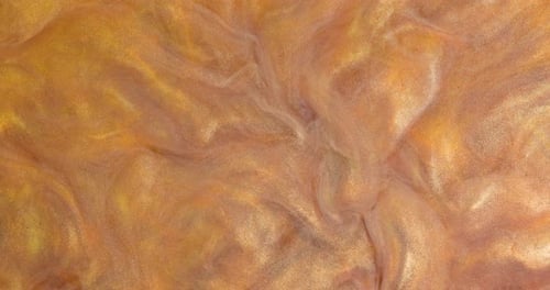 Abstract, Golden Liquid Slow Swirl