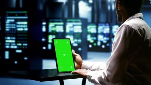 Überprüfung der Server-Rigs für Greenscreen-Tablets