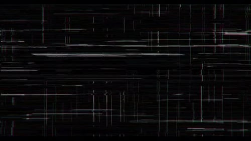 Colleción de corrupción: un fondo negro con efecto de líneas distorsionantes