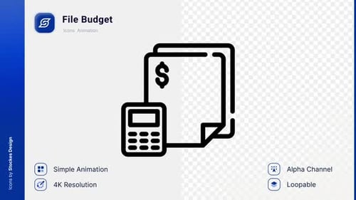Animation File Budget Icon